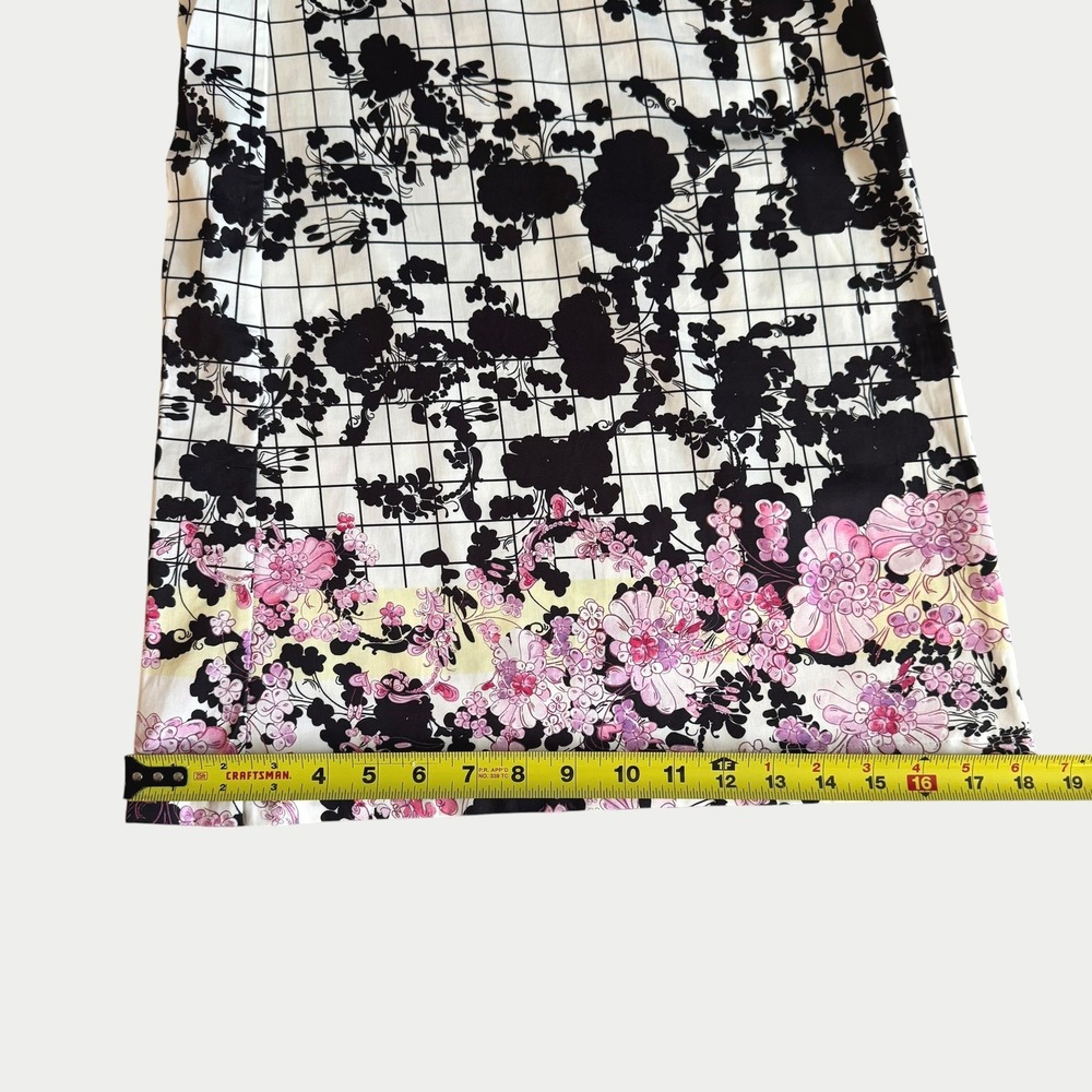 Gentile Catone Italy La Fete des Fleurs Wide Leg Cropped Pants culottes IT42 US6 - Picture 9 of 14